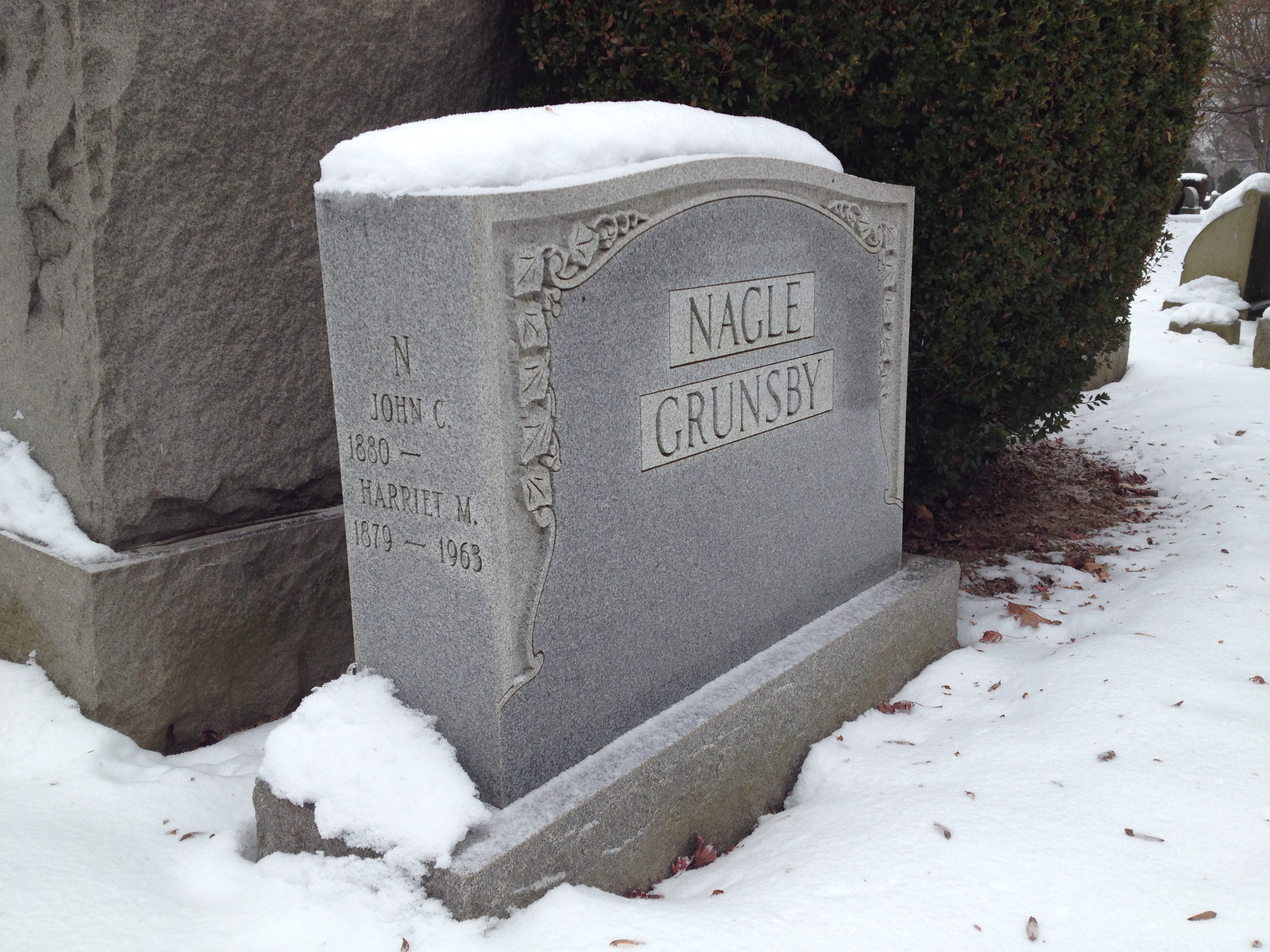John Carlin Nagle Grave